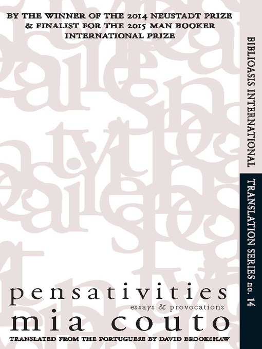Title details for Pensativities by Mia Couto - Available